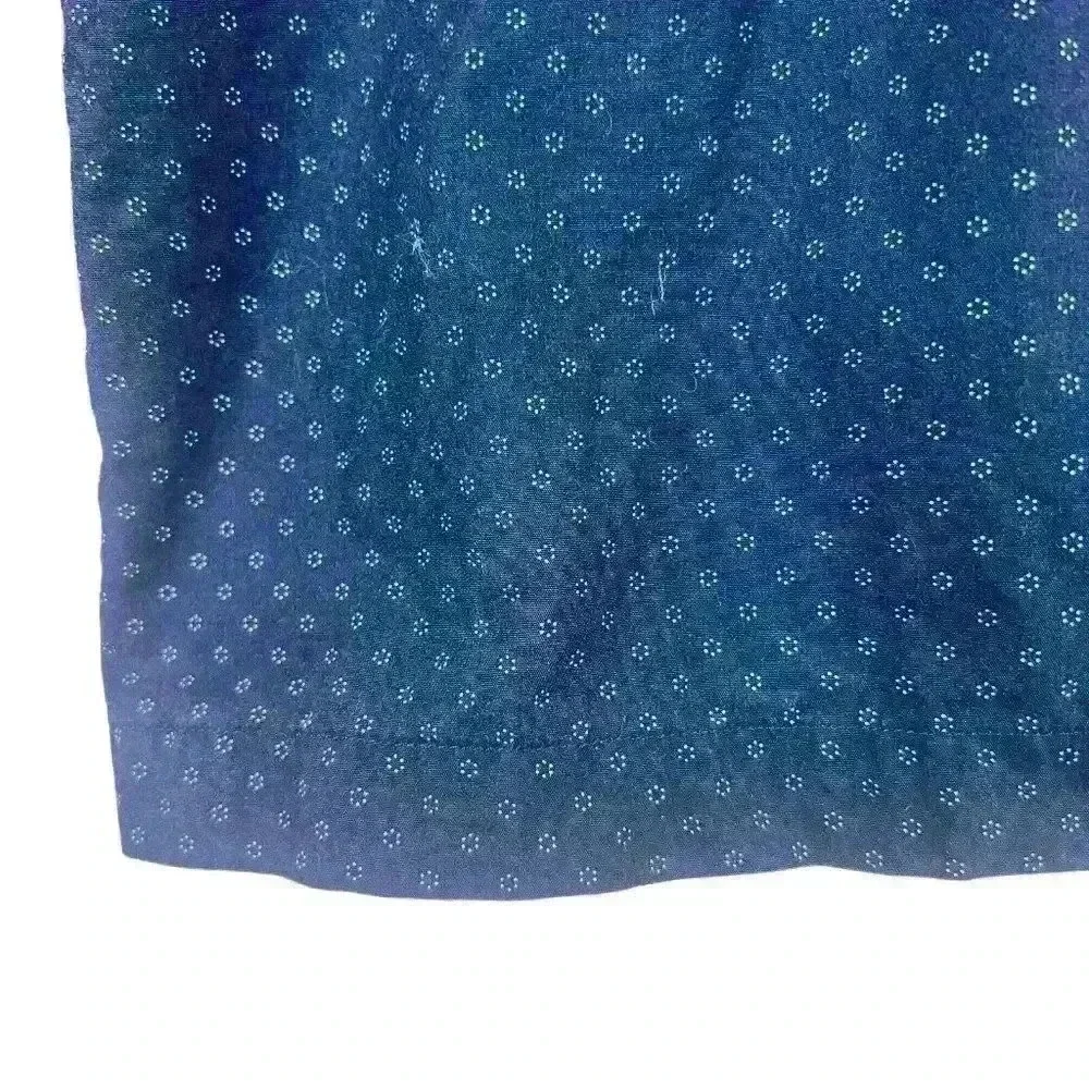 Polo Ralph Lauren Pajama Shirt Mens Medium Geometric Button Up Sleepwear‎